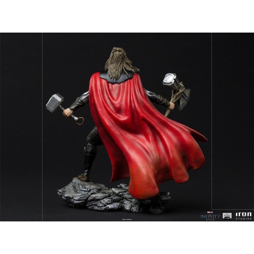 Marvel 1:10 Art Scale Series Avengers Endgame 9 Inch Statue Battle Diorama - Thor Ultimate Iron Studios 908678