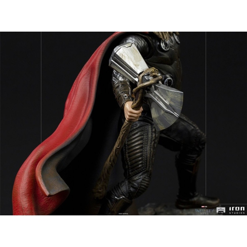 Marvel 1:10 Art Scale Series Avengers Endgame 9 Inch Statue Battle Diorama - Thor Ultimate Iron Studios 908678