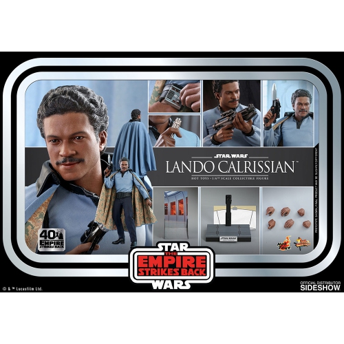 Star Wars The Empire Strikes Back 12 Inch Action Figure 1/6 Scale - Lando Calrissian Hot Toys 907059
