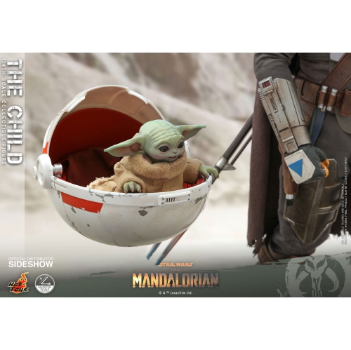 Star Wars The Mandalorian 3 Inch Action Figure 1/4 Scale - The Child Hot Toys 905872