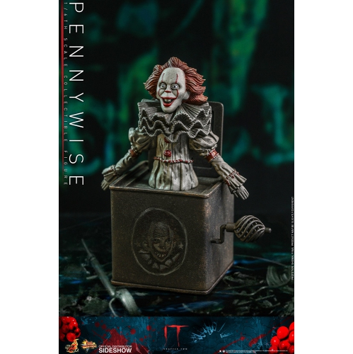 IT 12 Inch Action Figure 1/6 Scale Series - Pennywise Hot Toys 904949