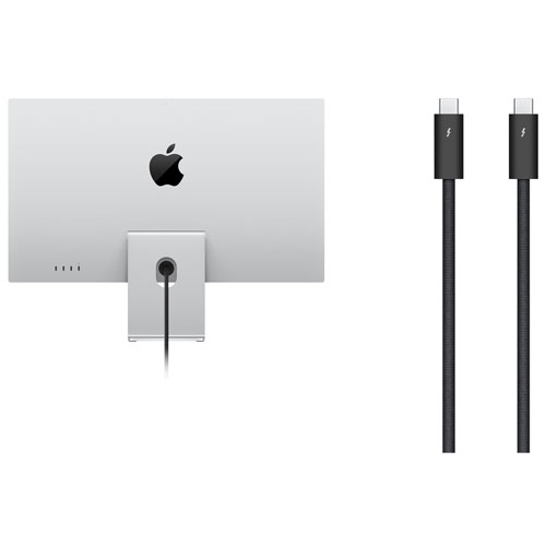 Apple Studio Display 27" 5K Retina Nano-Texture Glass Monitor w/ VESA Mount Adapter (MMYX3VC/A) - Silver