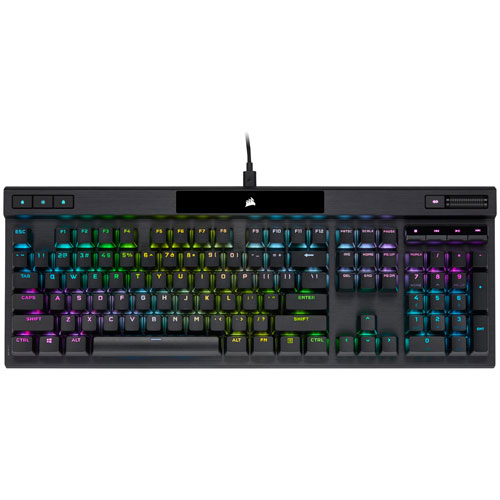 Corsair Backlit Mechanical Cherry MX RGB Red Gaming Keyboard