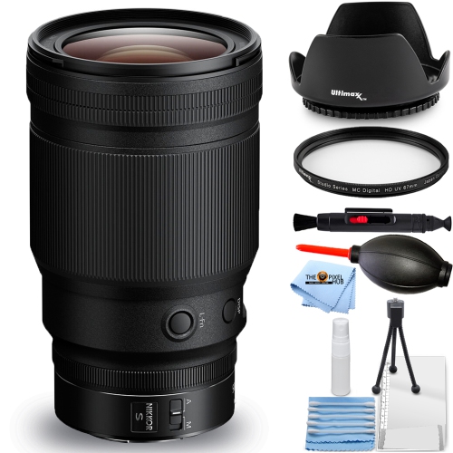 Objectif Nikon NIKKOR Z 50mm f/1.2 S 20095 - Lot de 7 accessoires