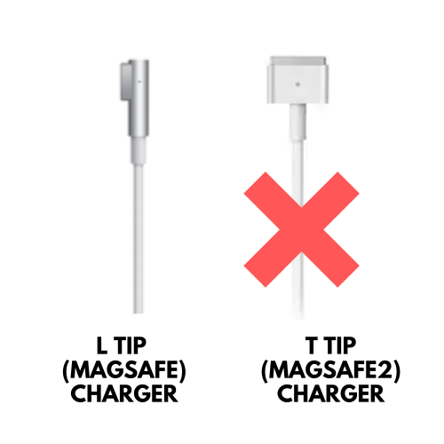 85W MagSafe L tip charger OEM A1343 for MacBook Air and Pro