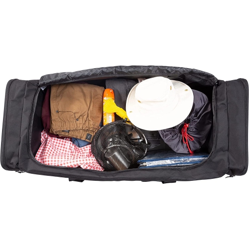 Jetstream Heavy Duty Multi Pocket Large Sports Gym Equipment 3-Pocket Travel Duffel Bag