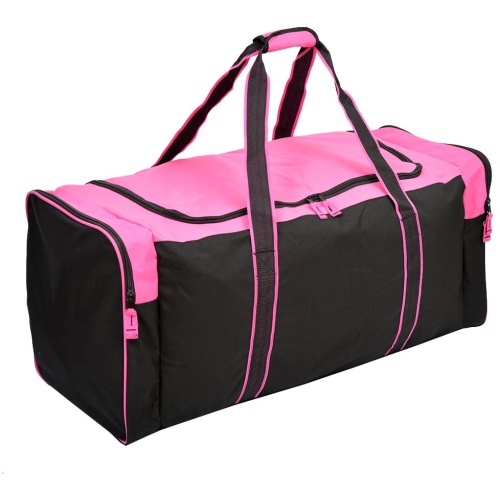 Jetstream 36 Inch 3-Pocket Hockey Equipment Duffle Bag (Pink