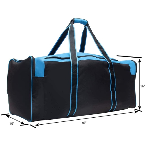 Jetstream 36 Inch 3-Pocket Hockey Equipment Duffle Bag