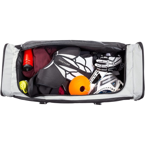 Jetstream Heavy Duty Multi Pocket Large Sports Gym Equipment 3-Pocket Travel Duffel Bag