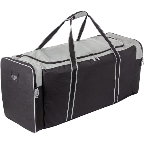 Jetstream Heavy Duty Multi Pocket Large Sports Gym Equipment 3-Pocket Travel Duffel Bag