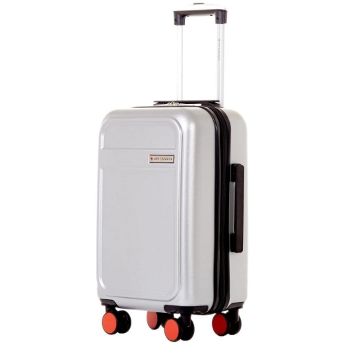 Air Canada Magnum 2 Piece Hardside Expandable Luggage Set with USB Port and Push-Button Handle - Rolling Wheeled Spinner Travel Lightweight ABS