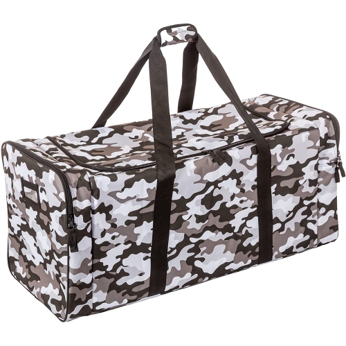 Jetstream Heavy Duty Multi Pocket Large Sports Gym Equipment 3-Pocket Travel Duffel Bag