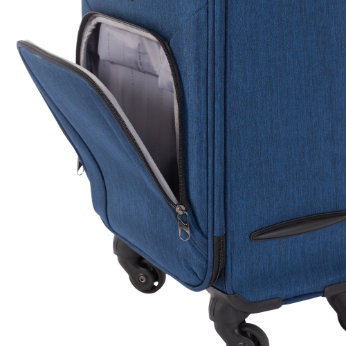 Renwick 3 Piece Lightweight 4 Wheeled Spinner Carry On and Suitcase Set