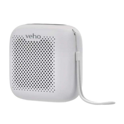 VEHO MZ-4 Water Resistant Wireless Bluetooth Speaker - White