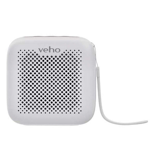 VEHO MZ-4 Water Resistant Wireless Bluetooth Speaker - White