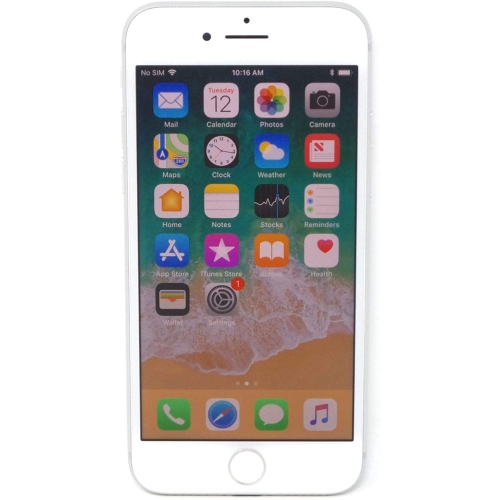 Image 1 de 4.. Téléphone intelligent iPhone 8 de 64 Go d’Apple | Boîte ouverte | Argenté | modèle international | Abonnement Geek Squad déverrouillé