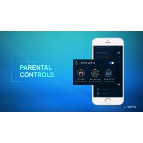 Routeur Gigabit tribande sans fil MU-MIMO AC2200 de Linksys