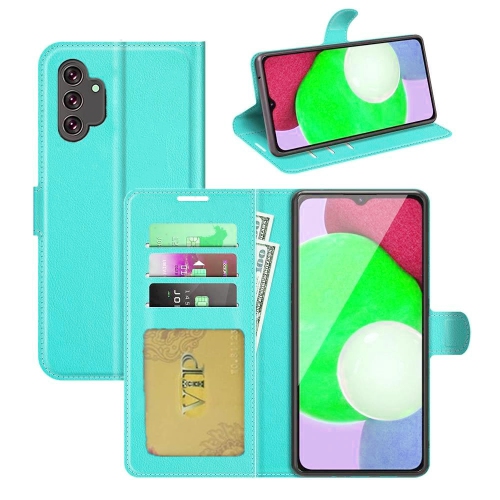 [CS] Samsung Galaxy A13 5G / A04s Case, Magnetic Leather Folio Wallet Flip Case Cover with Card Slot, Teal