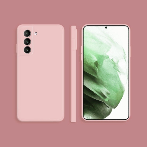 PANDACO Soft Shell Matte Pink Case for Samsung Galaxy S21 FE
