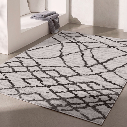 Rug Branch Contemporary Moroccan Marble Indoor Rug