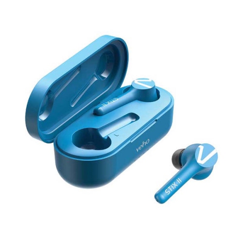 VEHO STIX II True Wireless Bluetooth Earphones - Aqua
