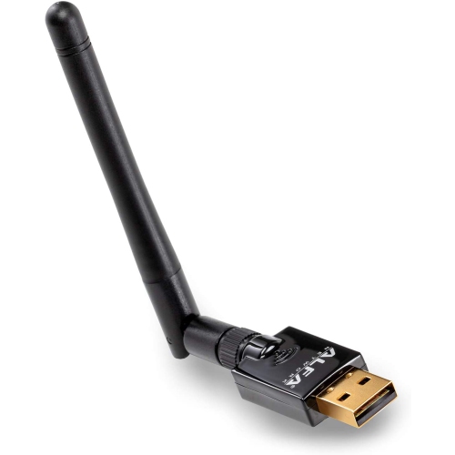Alfa AWUS036ACS 802.11ac AC600 Wi-Fi Wireless Network Adapter - Wide-Coverage External USB Adapter w/ 2.4GHz & 5GHz Dual-Band Antenna, Compact Design