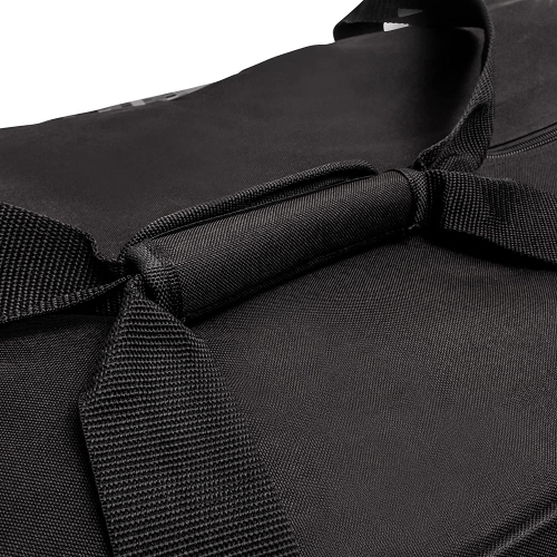 NHL 36-Inch Black Rolling Hockey Bag with Wheels Heavy Duty Oversized Travel Duffle Bag