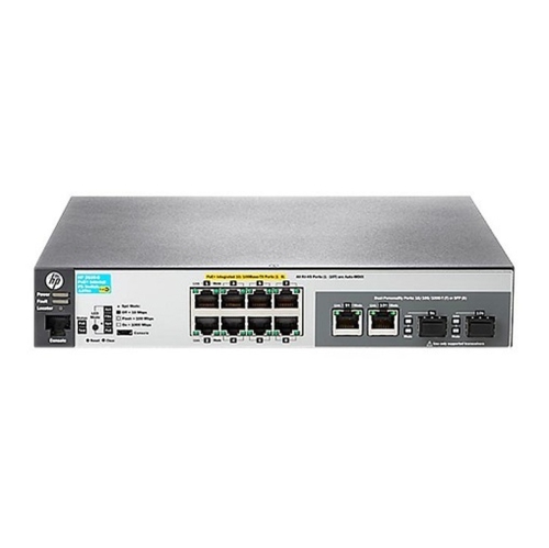 HPE Aruba 2530-8G-PoE+ - switch - 8 ports - managed - rack-mountable(J9774A)