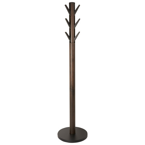 Umbra Flapper Wood Coat Rack - Black/Walnut