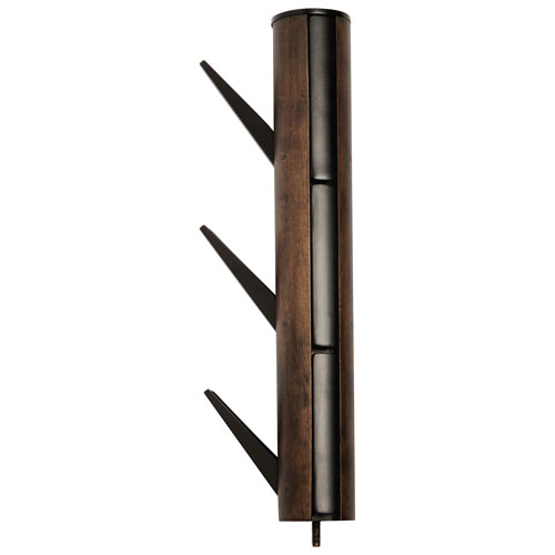 Umbra Flapper Wood Coat Rack - Black/Walnut
