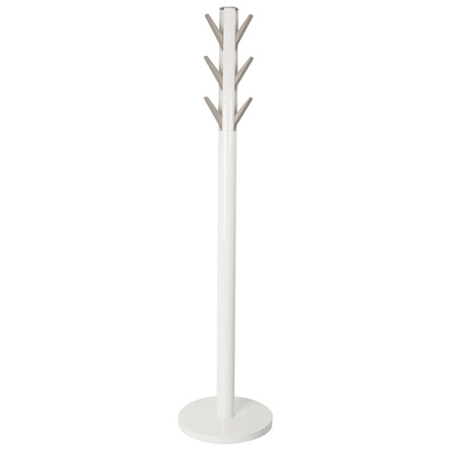 Umbra Flapper Wood Coat Rack - White