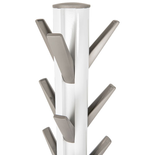 Umbra Flapper Wood Coat Rack - White