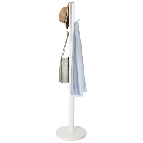Umbra Flapper Wood Coat Rack - White