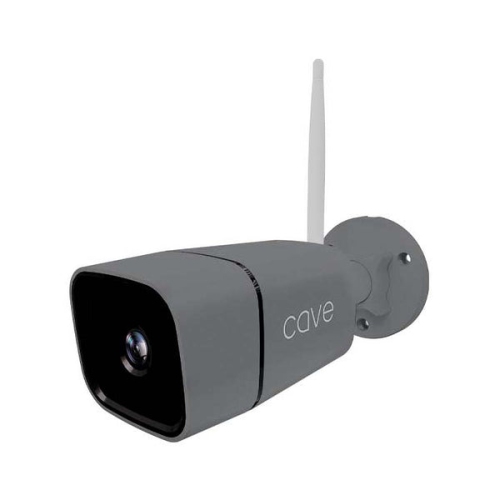 Veho Cave 1080P Full HD Outdoor Wireless IP Camera 3MP Waterproof with Night Vision - Grey