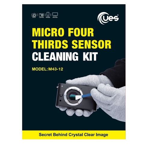 UES M43-12 DSLR or SLR Digital Camera Cleaning Kit for Micro Four-Thirds Camera Sensors