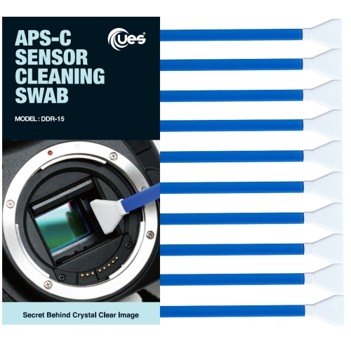 UES DDR15 DSLR or SLR Digital Camera Cleaning Swabs for APS-C Sensors Cleaning