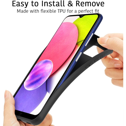 【CSmart】 Étui Coque arrière souple en gelée de silicone TPU mince pour Samsung Galaxy A03s