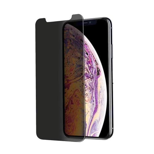 Protecteur d'écran en verre trempé anti-espion pour Apple iPhone XS Max 11 Pro Max pouces