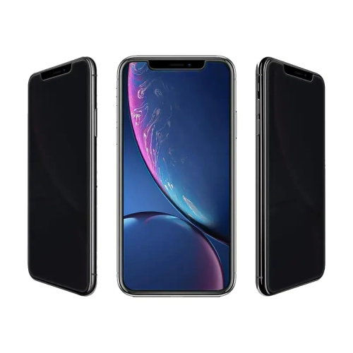 Protecteur d'écran en verre trempé anti-espion pour Apple iPhone XS Max 11 Pro Max pouces