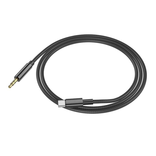 3.3Ft / 1M Type USB C vers Mâle Aux 3.5mm Adaptateur de Conversion Audio Nylon Tresse Câble Cordon pour Samsung Huawei LG Moto