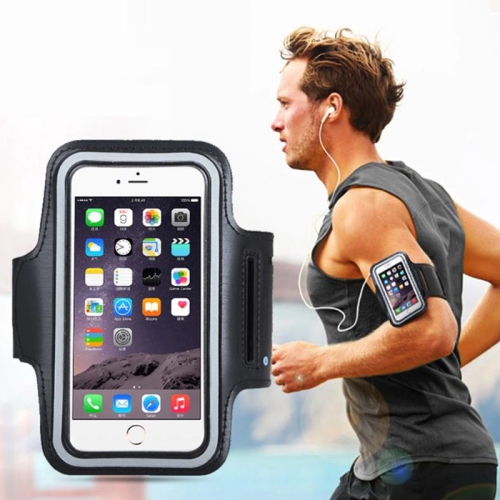 【4.7"-5.4"】 CSmart Thin Waterproof Sports Gym Running Arm Band Holder Case for 4.7"-5.4" iPhone Samsung Universal Phone
