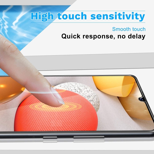 (KeeGuard) Protecteur d'écran en verre trempé pour Samsung A42 5G - Protection d'écran à couverture complète pour Galaxy A42