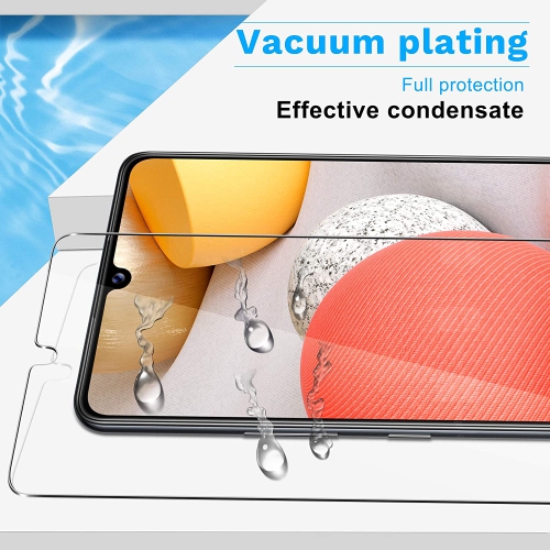 (KeeGuard) Protecteur d'écran en verre trempé pour Samsung A42 5G - Protection d'écran à couverture complète pour Galaxy A42