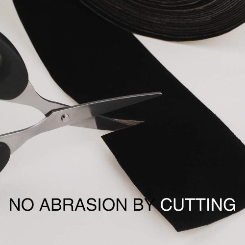 NIERBO Ruban en feutre noir pour amélioration de la projection de l'écran du projecteur DIY 5,1 x 1,8 m