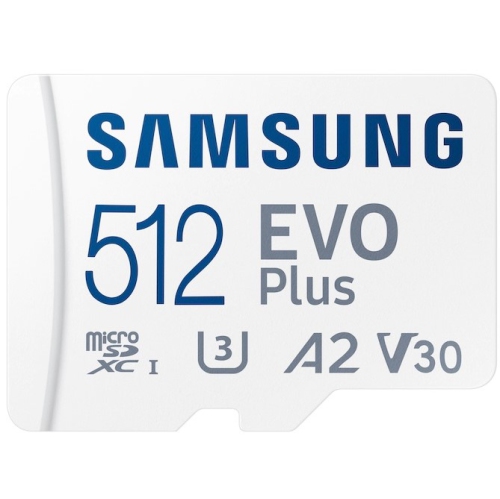 Samsung Evo Plus 512GB NEW Updated Microsd Card 130MBs 4k V30 A2 * 5 Year Warranty *
