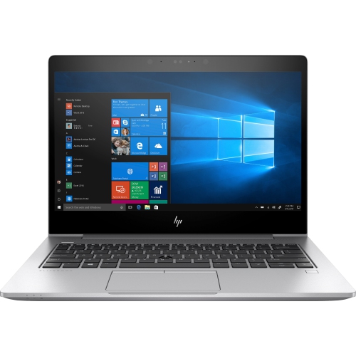 HP EliteBook 830 G5 13.5" Laptop - Intel Core i5-8350U - 8GB RAM - 256GB SSD - Windows 10 Pro - Silver by HP - Refurbished condition - Image 2