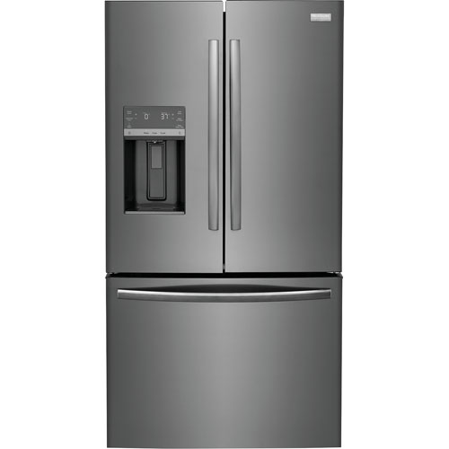 Frigidaire Gallery 36" French Door Refrigerator w/ Water/Ice Dispenser -Black Stainless