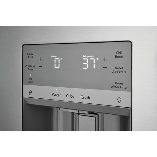Frigidaire Gallery 36" French Door Refrigerator w/ Water/Ice Dispenser (GRFS2853AF) -Stainless Steel