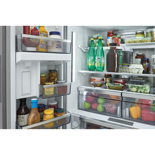 Frigidaire Pro 36" 23.3 Cu.Ft. French Door Refrigerator w/ Water Dispenser (PRFG2383AF) -Stainless Steel