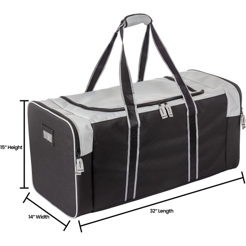 Sac de voyage robuste à 3 pochettes multipochettes pour équipement de sport de Jetstream